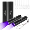 Hilngav 4 Pack Flashlight UV Black Light 395 NM, Mini