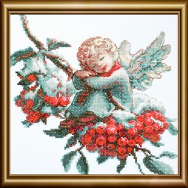 Aine Dreamy Angel Counted Cross Stitch Kit Olga Novitskaya