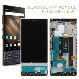For BlackBerry Gold Frame LCD Display Touch Screen Digitizer Replacement For BlackBerry Key2 LE