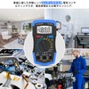 GOLDCHAMP 2000pF to 200μF Capacitor Tester, 20Ω to 2000MΩ Ohm