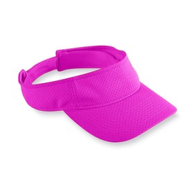 Augusta Sportswear Kids' Athletic MESH Visor OS Power Pink