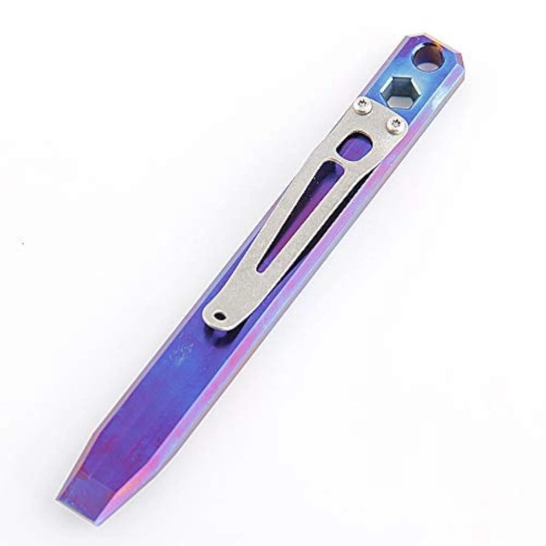 Hamans Titanium Pry Bar EDC Multi Function Wrench Pocket Tool