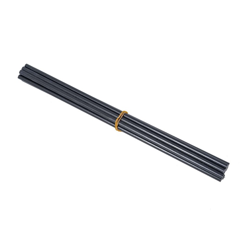 Black 1/4 inch Round Rod Garolite G10 Fiberglass Material Stick