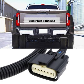 Micro Traders Car Tailgate Backup Camera Wiring Harness FC3Z-14A412-A Compatible with Ford F-250 F-350 F-450 F-550