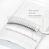 EMEDA Premade Volume Fans 3D Eyelash Extensions Set, 0.07 mm,