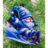 Generic Sledding Gnome Winter Wonderland Ornament