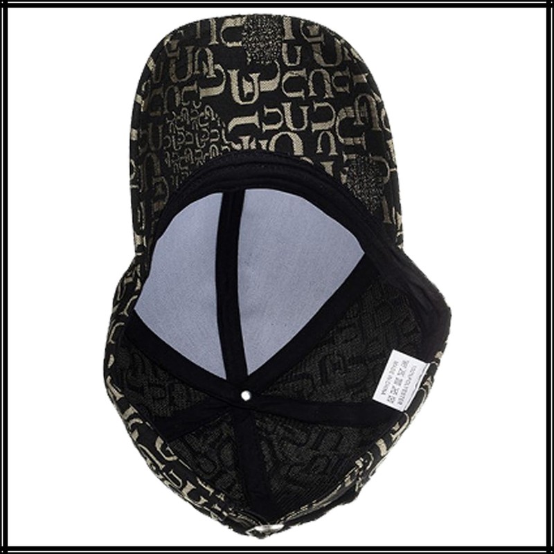 White Fang CA650 Cap, English Pattern, Hat, Sports, Running, Outdoors,