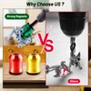 3PCS Magnetic Screw Holder,Strong Screwdriver Head Magnetic Ring for Drill