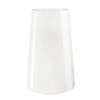 ASA 9307005 Vase, Keramik, Weiss/opulenter Garten