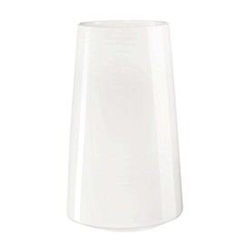 ASA 9307005 Vase, Keramik, Weiss/opulenter Garten