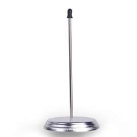 Receipt Holder Ticket Spike Silver Metal Pole Receipt Fork Bill Note Memo Holder Spike with Round Base for Restaurant Kitchen Hotel Office