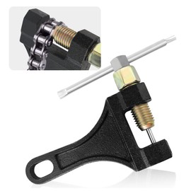 Motorcycle Chain Breaker Tool,Chain Link Removal Tool #420 428 520 525 528 530,Universal Bike Chain Tool Motorcycle Accessories for Motorcycle Dirt Bike Scooter Go-Kart