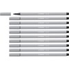 STABILO Pen 68 Medium Cold Grey Pack of 10 -