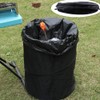 Garden Waste Bag, 37L Pop Up Leaf Trash Can, Portable