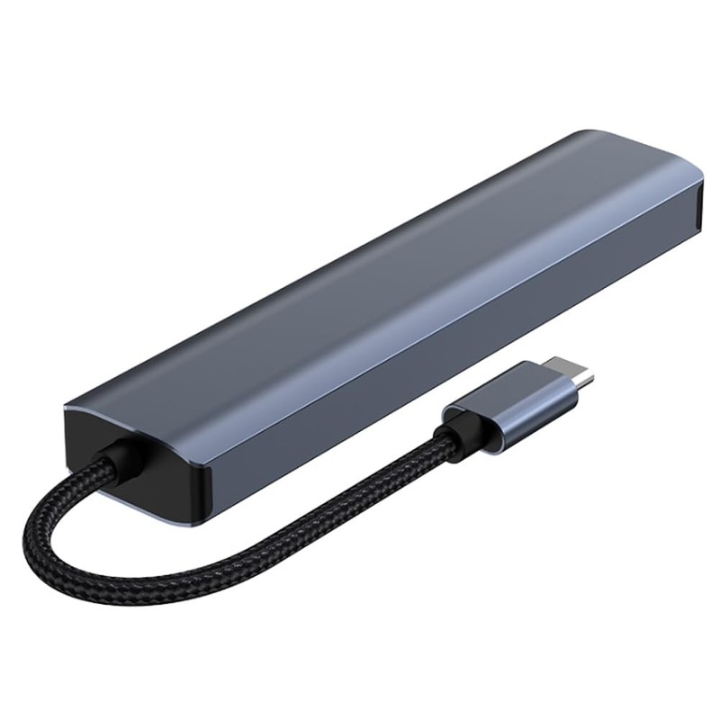 H32CS USB C Hub 6-in-1 Docking Station with 4K HDMI,