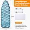 Ironing Board Cover and Pad, 18x49 Extra Wide Thick Iron