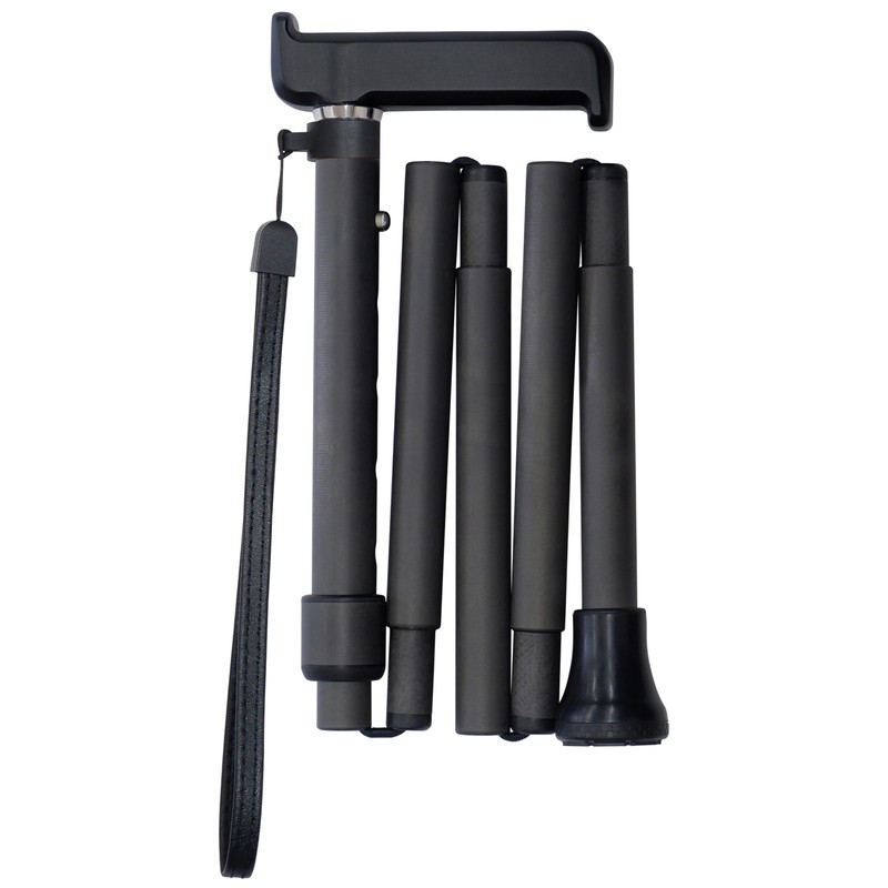 Shima Seisakusho 50C-3 Cane Folding Mecha Light Stick, Gray