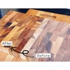 Natural 100% Additive-Free Woodfood Beeswax for Carpentry Cypress Scent (Care