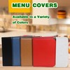 2-Pack Restaurant Menu Covers 8.5 x 11 - Menu Holder