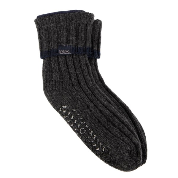 Totes toasties® Mens Recycled Chunky Slipper Sock