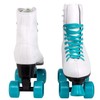 C SEVEN C7skates Quad Roller Skates | Retro Design (Teal,