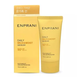 Enprani 엔프라니 온가족 데일리 선블록 선크림 SPF50+ PA++++ 70ml Enprani Daily Sunblock Sunscreen SPF50+ PA++++ for the Whole Family 70ml