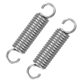 GUNGY Tension Springs with Hooks Stainless Steel Tension Spring Tension Spring 70 mm Outer Diameter 16 mm Wire Diameter 2.5 mm Maximum Tensile Force 19 kg 2.5 x 16 x 70 mm