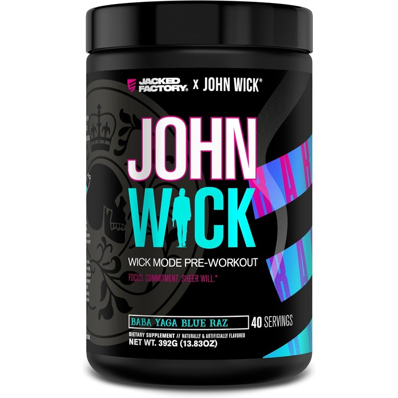 Jacked Factory John Wick - Wick Mode Pre Workout Powder