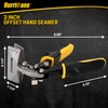 HURRICANE 3 Inch Offset Hand Seamer, Sheet Metal Bending Pliers