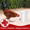 Chicken Waterer Nipples, 8 Pack Horizontal Side Mount Automatic Nipple