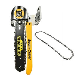 Superior Steel S77000K 12 Inch Beam Cutter for Worm Drive Saws with Extra Chain