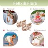 Felix & Flora Soft Sole Dark Nude Baby Shoes -