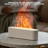 Simulated Flame Air Aroma Diffuser Humidifier 7 Color Fire Air