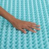 Beautyrest Cool Wave Plus Convoluted Pressure-Relieving Memory Foam Mattress Topper,