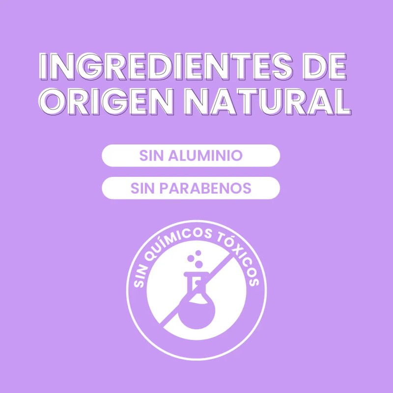 Desodorante Naturaldry Mujer Stick Vegano Lavanda 50g