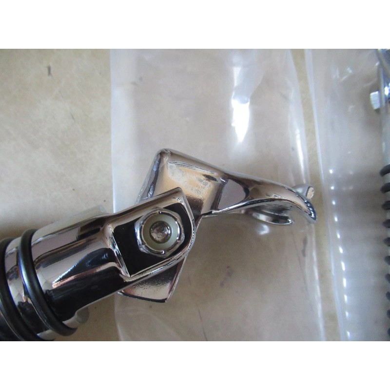 PYTHON 2 SETS PER BID PYTHON MOTORCYCLE CHROME O-RING FOOTPEGS