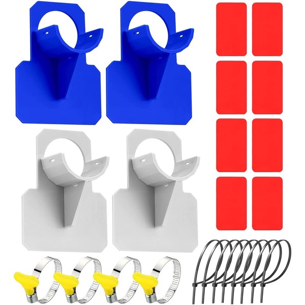 4PCS Swimming Pool Pipe Holders,Pool Hoses for Above Ground Pools,
