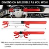 KNFRXO Steering Wheel Lock for car Universal Adjustable Length Anti-Theft