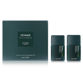 Laquevert Homme Recharge Cica Cosmetics 2-piece set, 1 set / 라끄베르 옴므 리차지 시카 화장품 2종 세트, 1세트