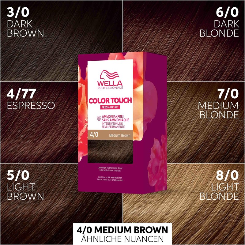Wella Professionals Color Touch Demi Permanent Hair Colour without Ammonia