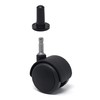 Design61 Set of 4 Universal Furniture Castors Rubber Castors for