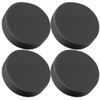 Sponge Buff 4.9 inches (125 mm), Black x 4 Sheets