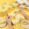 Pineraap 12 Sheets Cheese Wrapping Paper, Funny Gift Wrap Food