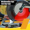 12pcs Zero GapWoodworking Tape,for More Accurate Cuts on Miter Saw,