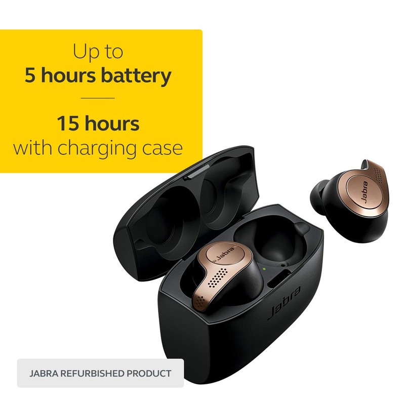 Jabra Elite 65t Alexa Enabled True Wireless Earbuds Charging Case