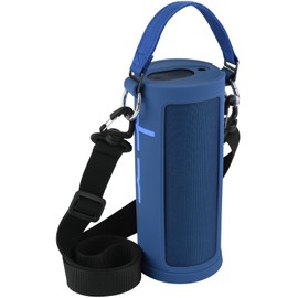 TXEsign Silicone Case Cover for Ultimate Ears Boom 3 Speaker, Travel Carrying Protective Skin Sleeve Speaker Cover with Handle Strap and Shoulder Strap for Ultimate Ears Boom 3 (Blue)