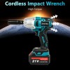 Zistel Max 800Nm High Torque Electric Impact Wrench 1/2" Cordless