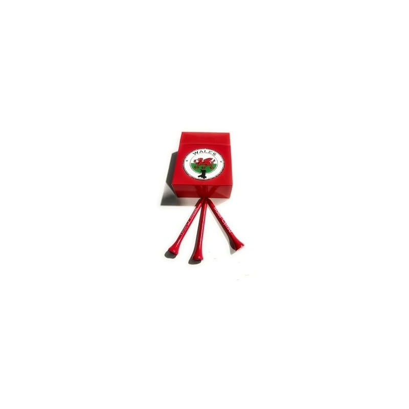 ORANGE BOOM Premium Golf Tees Set, National Flags Design, Unique