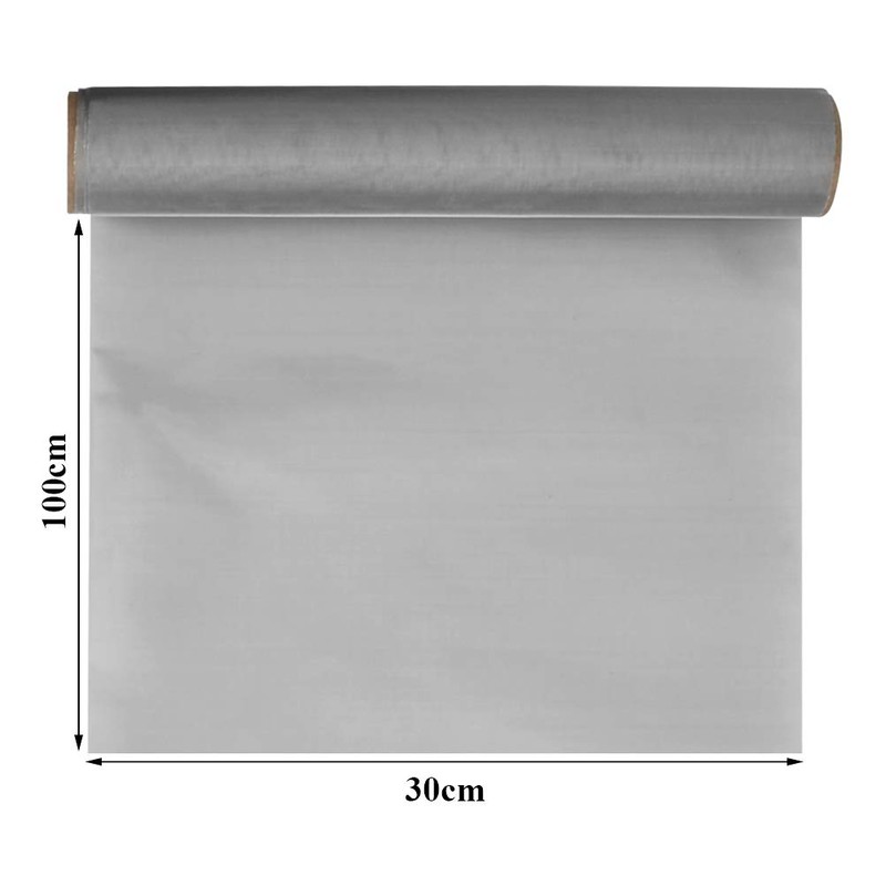 TIMESETL 304 Stainless Steel Woven Wire 200 Mesh - 12"X