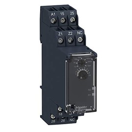 RE22R2KMR - Time Delay Relay, 0.05 s, 10 min, Zelio Time RE22 Series, DPDT, 5 A (RE22R2KMR)
